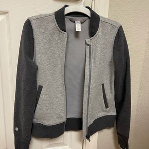 Athleta Girl gray jacket, never worn, size 8-10